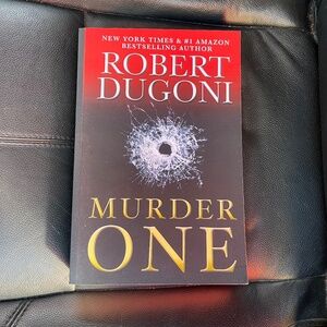 'Murder One' Book - Red and Black Cover
